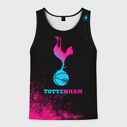 Мужская майка без рукавов Tottenham - neon gradient