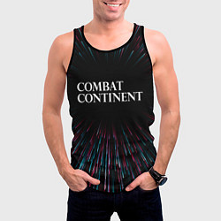 Майка-безрукавка мужская Combat Continent infinity, цвет: 3D-черный — фото 2