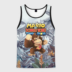 Майка-безрукавка мужская Mario Donkey Kong - Nintendo - Gorilla, цвет: 3D-черный