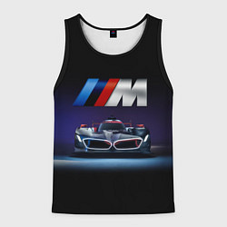 Майка-безрукавка мужская BMW M Performance Motorsport, цвет: 3D-черный