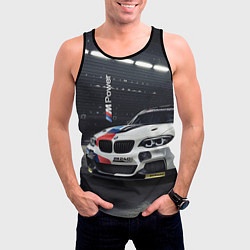 Майка-безрукавка мужская BMW M 240 i racing - Motorsport, цвет: 3D-черный — фото 2