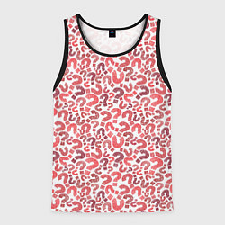 Мужская майка без рукавов Вопросительные знаки разноцветные