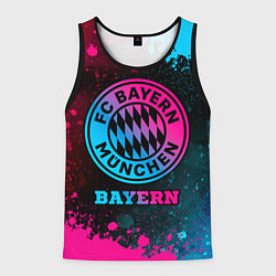 Мужская майка без рукавов Bayern - neon gradient