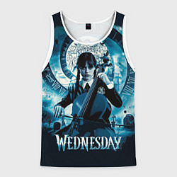 Мужская майка без рукавов Wednesday Addams 2022