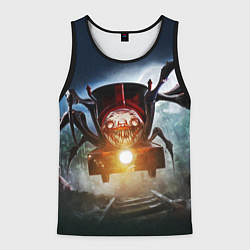 Майка-безрукавка мужская Charles choo choo, цвет: 3D-черный