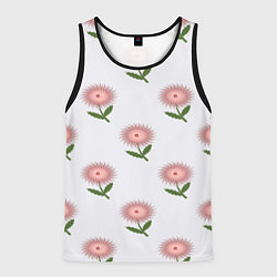 Мужская майка без рукавов Астра игольчатый цветок