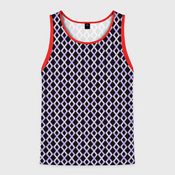 Мужская майка без рукавов Розовый паттерн