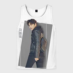 Майка-безрукавка мужская Чжи Чан Ук - Хилер, цвет: 3D-белый