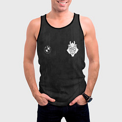 Майка-безрукавка мужская G2 Uniform concept, цвет: 3D-черный — фото 2