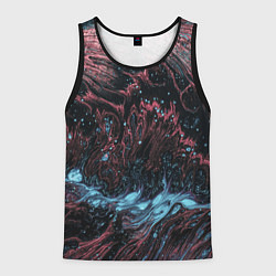 Мужская майка без рукавов Разводы от краски