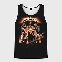 Мужская майка без рукавов Metallica - метал-группа