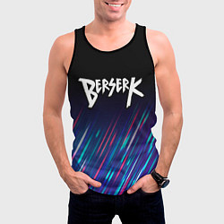 Майка-безрукавка мужская Berserk stream, цвет: 3D-черный — фото 2
