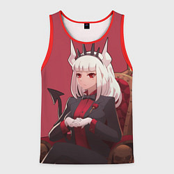 Майка-безрукавка мужская Милый Люцифер, цвет: 3D-красный
