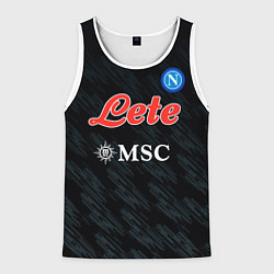 Майка-безрукавка мужская Виктор Осимхен Наполи форма 2223 третья, цвет: 3D-белый
