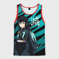 Мужская майка без рукавов Хаширо Токито - клинок рассекающий демонов