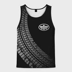 Мужская майка без рукавов FAW tire tracks