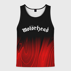 Мужская майка без рукавов Motorhead red plasma