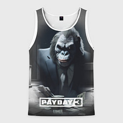 Мужская майка без рукавов Payday 3 big gorilla