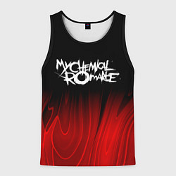 Мужская майка без рукавов My Chemical Romance red plasma