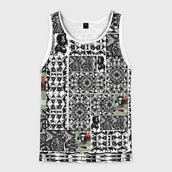 Мужская майка без рукавов Орнамент древних цивилизаций