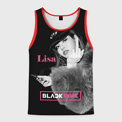 Мужская майка без рукавов Blackpink Lisa fuck