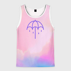 Майка-безрукавка мужская Bring Me The Horizon Umbrella, цвет: 3D-белый