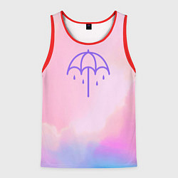 Майка-безрукавка мужская Bring Me The Horizon Umbrella, цвет: 3D-красный