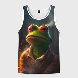 Мужская майка без рукавов Frog Pepe