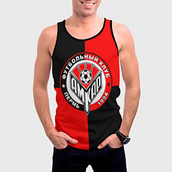 Майка-безрукавка мужская ФК Амкар, цвет: 3D-черный — фото 2