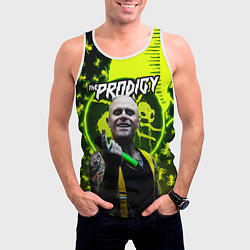 Майка-безрукавка мужская The Prodigy Keith Flint, цвет: 3D-белый — фото 2