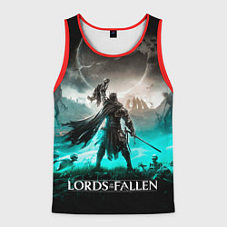 Майка-безрукавка мужская Темный крестоносец lords of the fallen, цвет: 3D-красный
