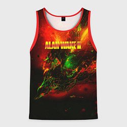 Майка-безрукавка мужская Alan Wake 2 remedy game, цвет: 3D-красный