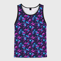 Мужская майка без рукавов Неоновый бум