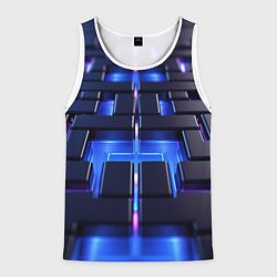 Мужская майка без рукавов Плиты абстракции
