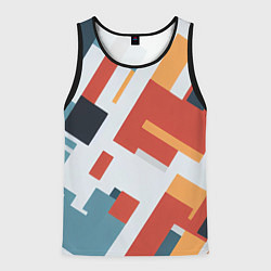Мужская майка без рукавов Геометрический узор - нейросеть