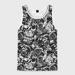 Мужская майка без рукавов Автотюнинг - запчасти