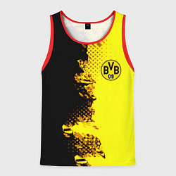 Мужская майка без рукавов Borussia fc sport краски