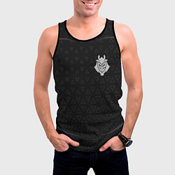 Майка-безрукавка мужская G2 triangle uniform, цвет: 3D-черный — фото 2