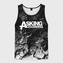 Мужская майка без рукавов Asking Alexandria black graphite