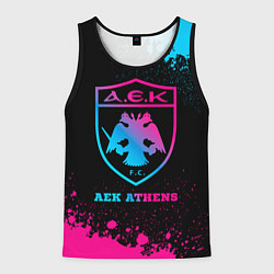 Мужская майка без рукавов AEK Athens - neon gradient