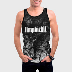 Майка-безрукавка мужская Limp Bizkit black graphite, цвет: 3D-черный — фото 2