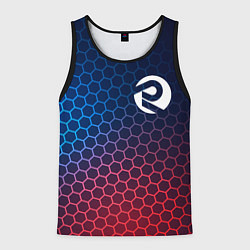 Майка-безрукавка мужская ARC Raiders неоновые соты, цвет: 3D-черный