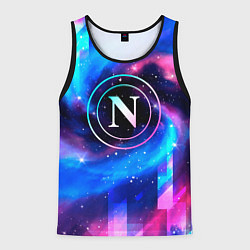 Мужская майка без рукавов Napoli неоновый космос