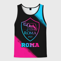 Мужская майка без рукавов Roma - neon gradient