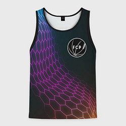 Мужская майка без рукавов Porto футбольная сетка