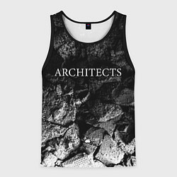 Мужская майка без рукавов Architects black graphite