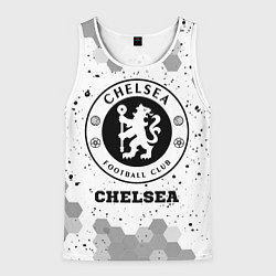 Майка-безрукавка мужская Chelsea sport на светлом фоне, цвет: 3D-белый