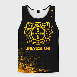 Мужская майка без рукавов Bayer 04 - gold gradient