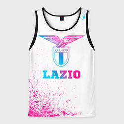 Мужская майка без рукавов Lazio neon gradient style