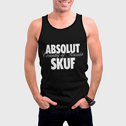 Майка-безрукавка мужская Skuf absolut, цвет: 3D-черный — фото 2